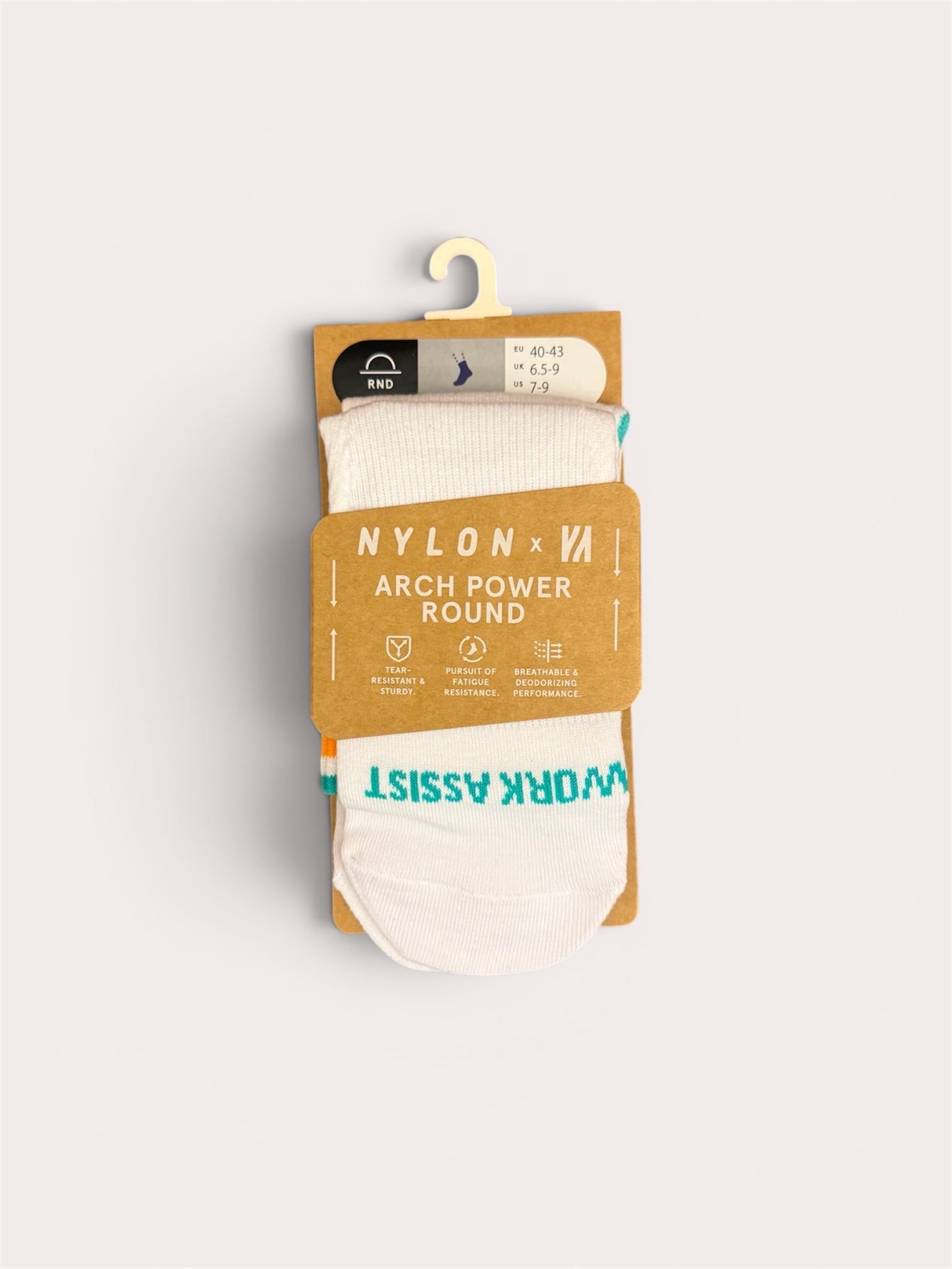 Nylon Crew Socks
