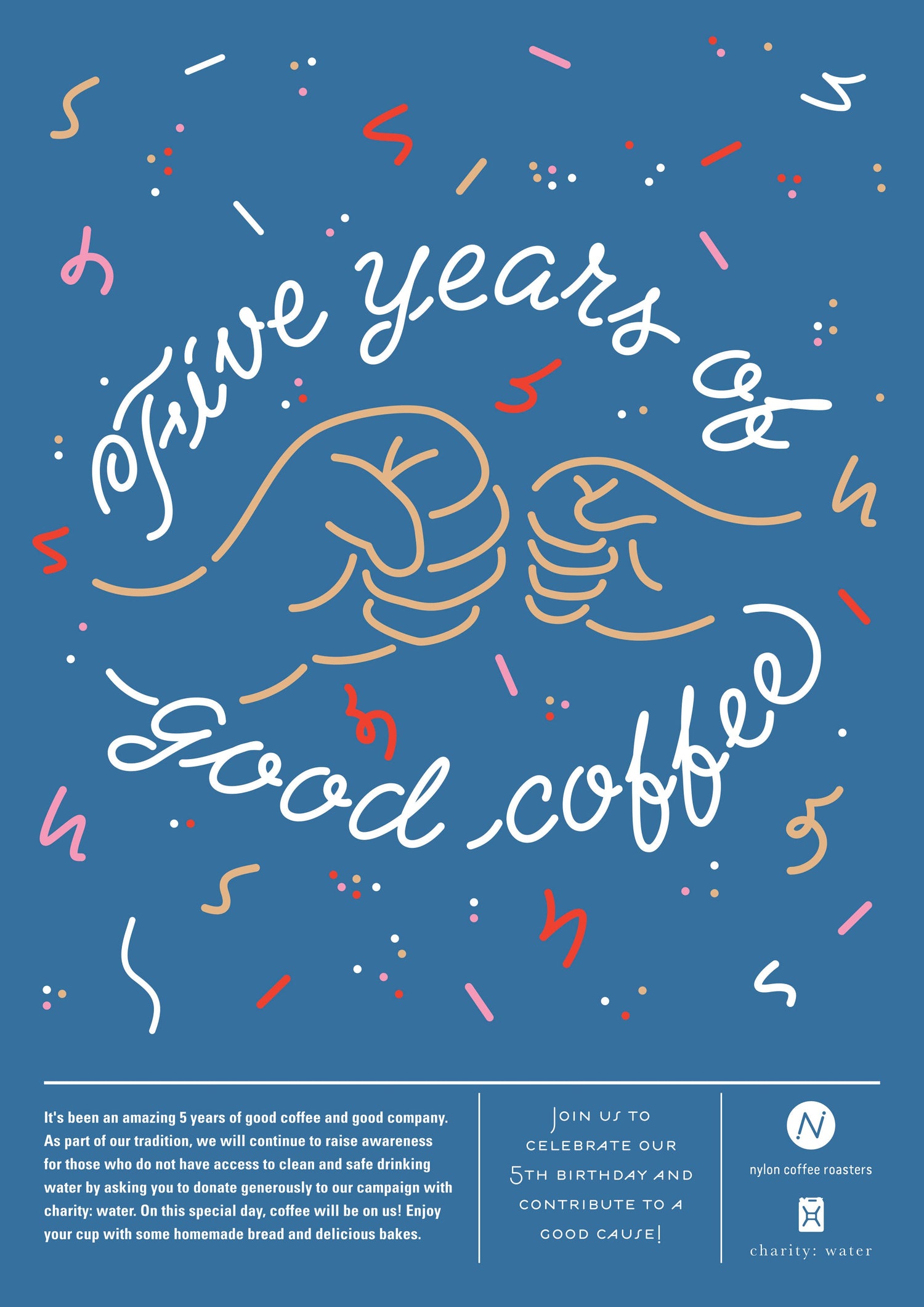 5 years of good coffee in good company