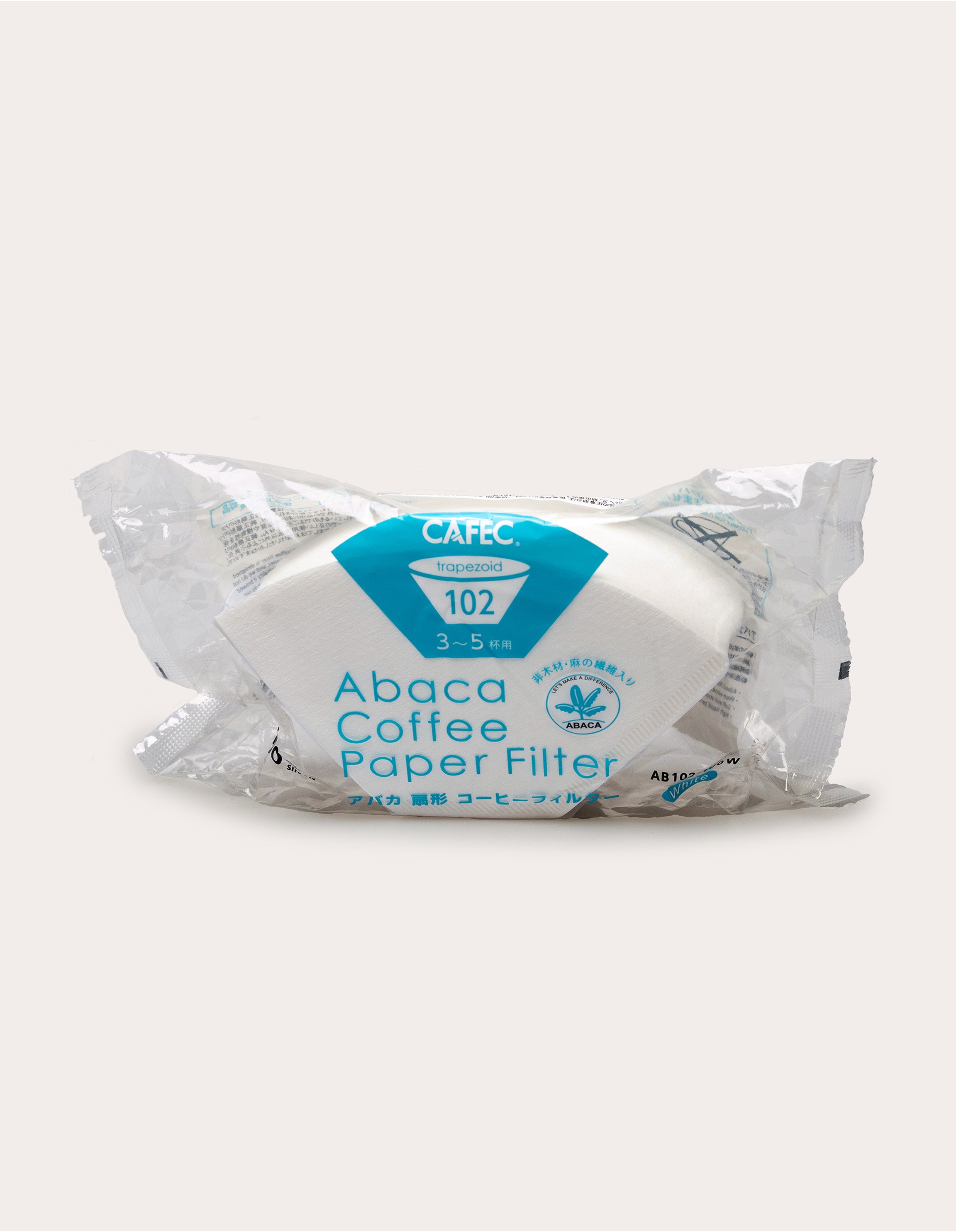 Cafec Abaca Flat Bottom Filter Paper